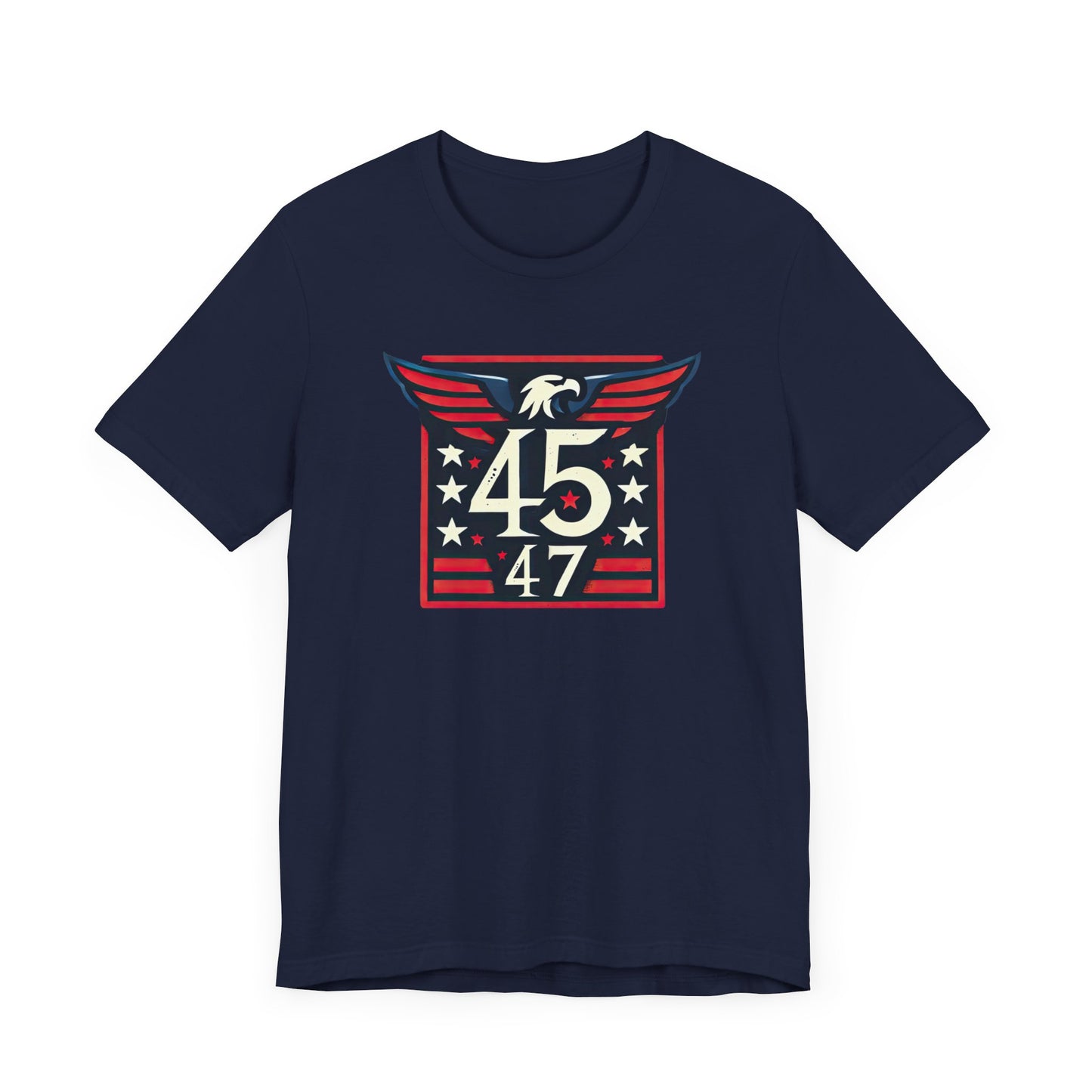 Patriotic Eagle Tee - Honoring the 45th and Future 47th President