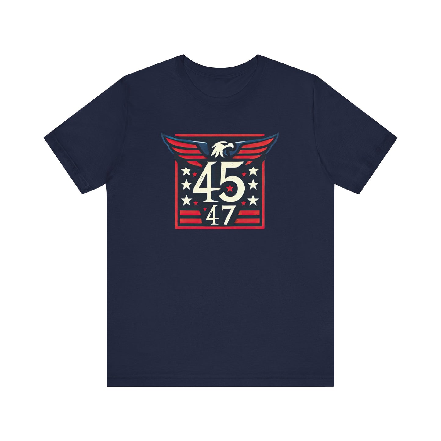 Patriotic Eagle Tee - Honoring the 45th and Future 47th President